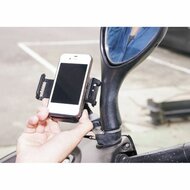 Universele smartphonehouder fiets, scooter motor op spiegelkap