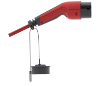 DEFA eConnect laadkabel type 2 koord afdekdop los