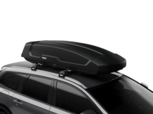 Thule Force XT XL schuin op auto