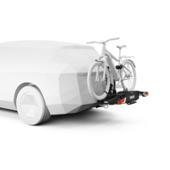 Thule EasyFold XT op auto