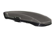Thule Vector L - Titan Matte - Dakkoffer - schuin voor