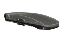 Thule Vector M - Titan Matte - Dakkoffer - schuin voor