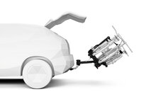 Thule EasyFold 3 | foldable bike add-on | gemonteerd op thule easyfold | voor 3 fietsen gekanteld 