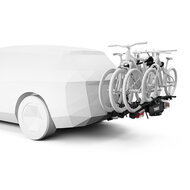 Thule EasyFold 3 | foldable bike add-on | gemonteerd op thule easyfold | voor 4 fietsen 