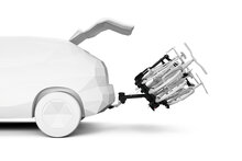 Thule EasyFold 3 | foldable bike add-on | gemonteerd op thule easyfold | voor 4 fietsen gekanteld