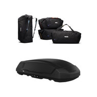 Thule Force 3 M dakkoffer + GoPack Duffel tassenset