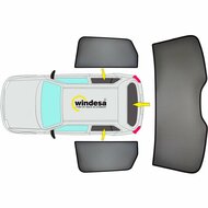 SunClip Auto Zonneschermen Skoda Citigo 5-deurs 2011-2023