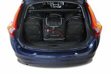 Kjust reistassenset Volvo V60 Cross Country 2015-2018 set van 4 tassen 2x roltas + 2x sporttas