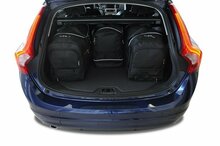 Kjust reistassenset Volvo V60 Cross Country 2015-2018 set van 4 tassen 2x roltas + 2x sporttas
