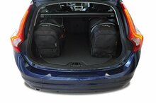 Kjust reistassenset Volvo V60 Cross Country 2015-2018 set van 4 tassen 2x roltas + 2x sporttas