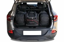 Kjust reistassenset Renault Kadjar 2015-2023 set van 4 tassen 2x roltas + 1x sporttas + 1x vliegtuigtas