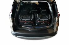 Kjust reistassenset Renault Espace V 2015-2022 set van 5 tassen 3x roltas + 2x vliegtuigtas