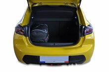 Kjust reistassenset Peugeot 208 vijfdeurs 2019- set van 3 tassen 2x roltas + 1x vliegtuigtas