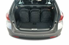 Kjust reistassenset Hyundai i40 Tourer 2011-2019 set van 5 tassen 3x roltas + 2x vliegtuigtas