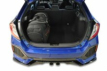 Kjust reistassenset Honda Civic vijfdeurs 2017-2022 set van 4 tassen