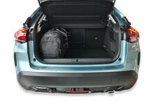 Kjust reistassenset Citroen C4 X 2023- set van 4 tassen 2x roltas + 1x sporttas + 1x vliegtuigtas