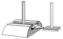 Kamei T-stukken 24mm schuiven