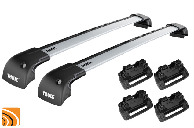 Mount Bank Kikker belangrijk Nieuw: Thule WingBar Edge dakdragers | Dichte railing