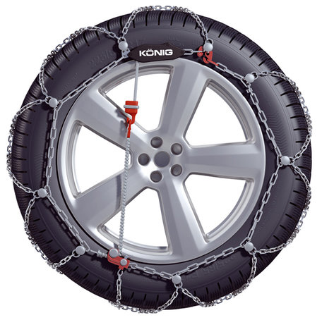 König XG-12 Pro 255 | 12mm sneeuwkettingen | Fast Fit