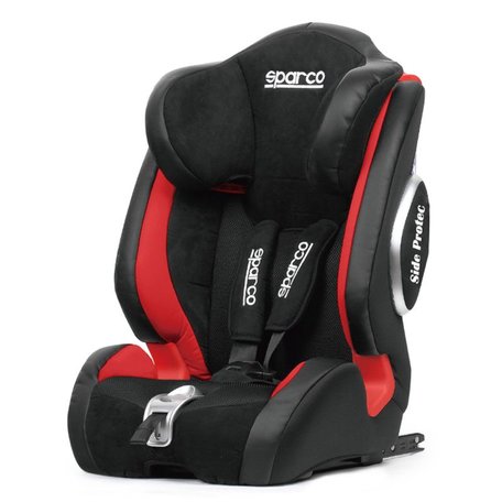 Sparco Kinderstoel (Isofix) | F1000KI | Zwart/Rood