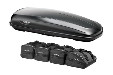 Hapro Traxer 8.6 dakkoffer Antraciet | met Hapro tassenset
