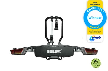Thule EasyFold XT 2 (933) | Trekhaak fietsendrager | Testwinnaar