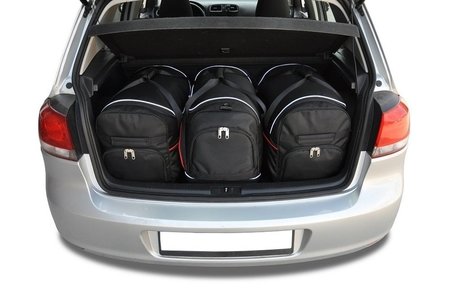 Reistassen Volkswagen Golf Hatchback 2008-2012 | KJUST | Set van 3 tassen