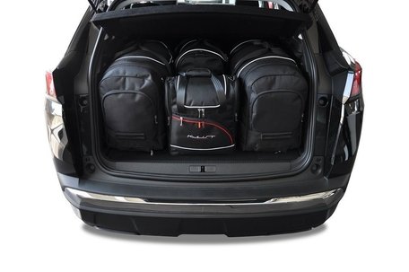 Peugeot 3008 2016+ | KJUST | Set van 4 tassen