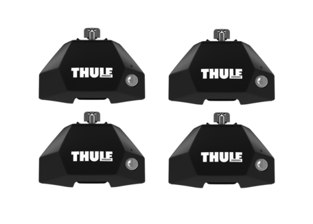 Thule Fixpoint Evo 7107 | Dakdrager voetenset | Vaste bevestingspunten (fixpoint), T-profiel