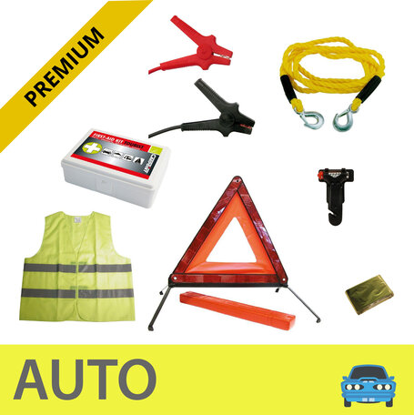 Auto reispakket | Premium | 7-delig