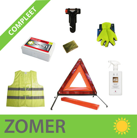 Auto reispakket | Compleet zomer | 7-delig