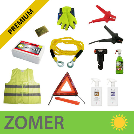 Auto reispakket | Premium Zomer | 11-delig