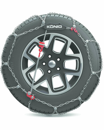 König XG Cross 251 | 9mm sneeuwkettingen | Fast Fit
