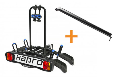 Hapro Atlas Active 2 | Trekhaakfietsendrager | 7-polig | 34712 + Oprijgoot