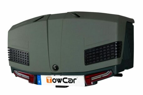 TowBox V3 | Trekhaakbagagebox | Camper Green | 400L