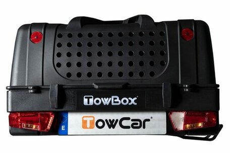 TowBox V1 | Trekhaakbagagebox | Black Edition