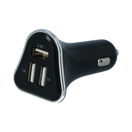 Carpoint 12V/24V autolader Triple USB