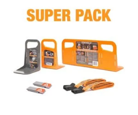 Stayhold | Super Pack | Kofferbakhouder set