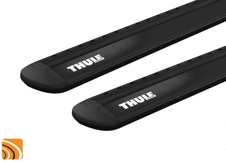 Thule WingBar Evo 127 Black - Aluminium Dakdragerstangen