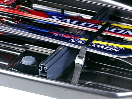 Thule Box Ski Carrier 694900 | Dakkoffer skihouder