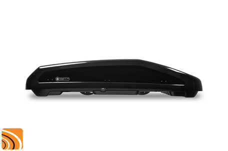 Modula Evo 470 | Hoogglans Zwart | Dakkoffer 470 liter