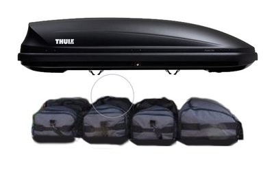 slogan zege fotografie SALE | Thule Pacific L 780 dakkoffer | met tassenset